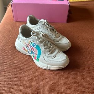 Gucci x North face sneakers MSRP 975